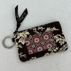 Vera Bradley Imperial Toile Zip ID Case
